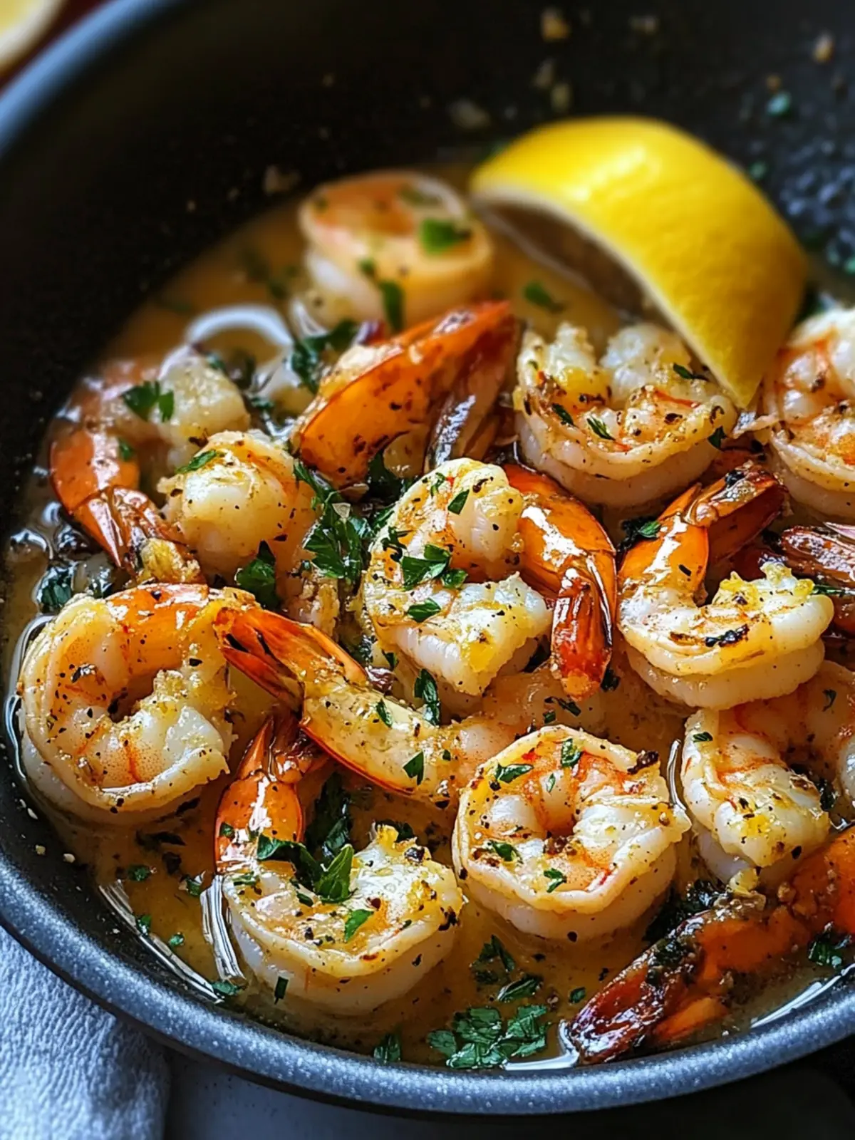 Mediterranean Shrimp Skillet with Lemon Garlic Sauce Bliss 4 Mediterranean Shrimp Skillet with Lemon Garlic Sauce