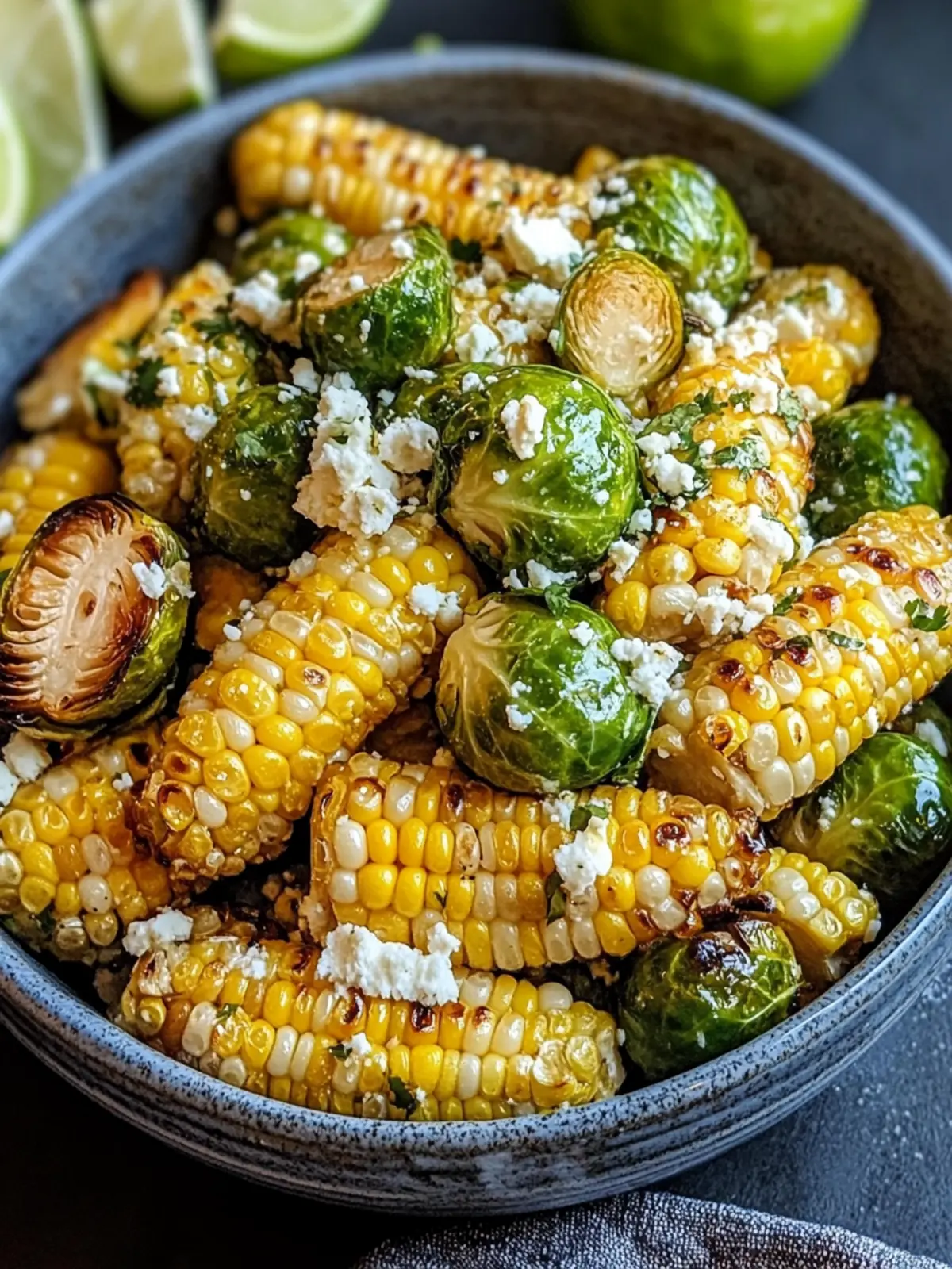 Mexican Street Corn Brussels Sprouts You’ll Crave Every Time 5 Mexican Street Corn Brussels Sprouts