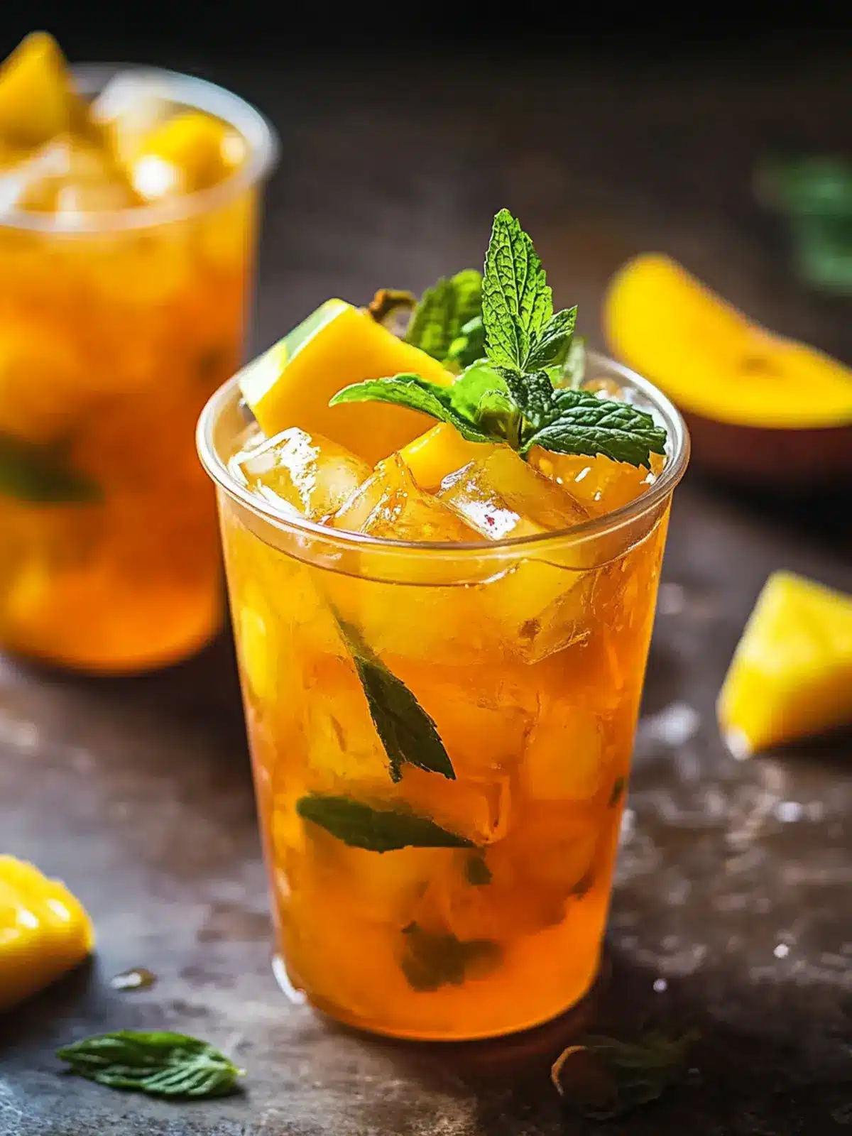 Homemade Mango Iced Tea – Fresh & Fruity for Summer Sips 2 Homemade Mango Iced Tea – Fresh & Fruity!