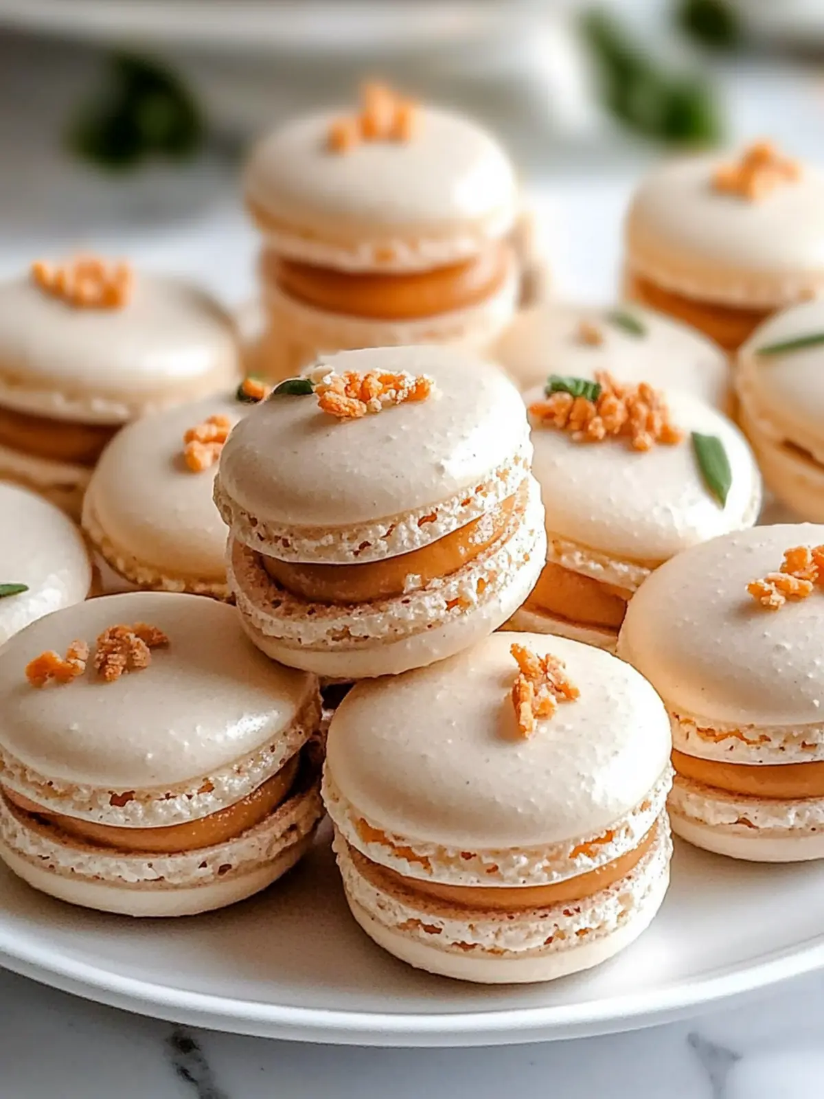 Carrot Cake Macarons: A Cozy Twist on a Classic Delight 4 Carrot Cake Macarons