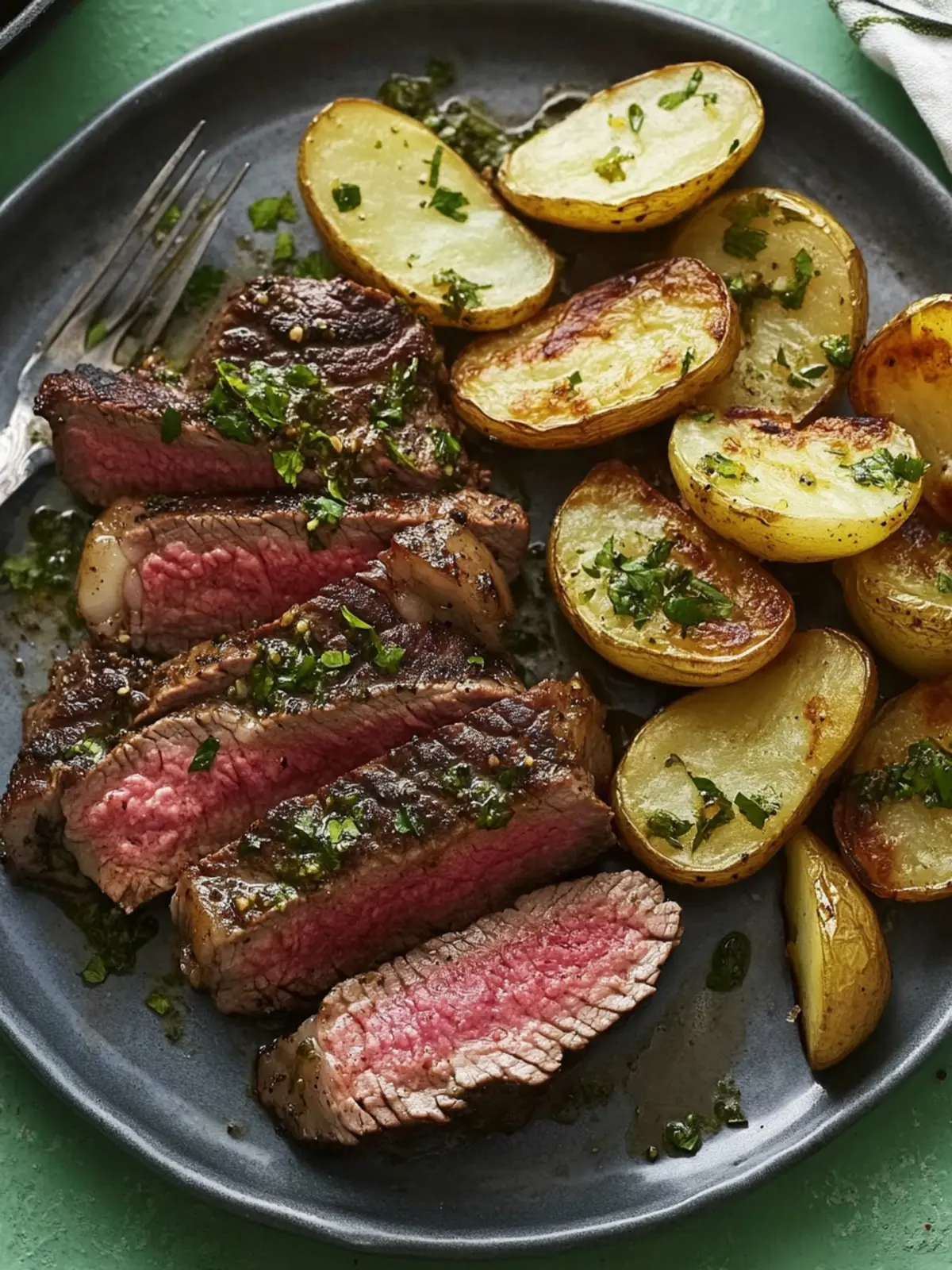 Herbed Mojo Steak and Crispy Potatoes for Flavorful Nights 4 Herbed Mojo Steak and Crispy Potatoes