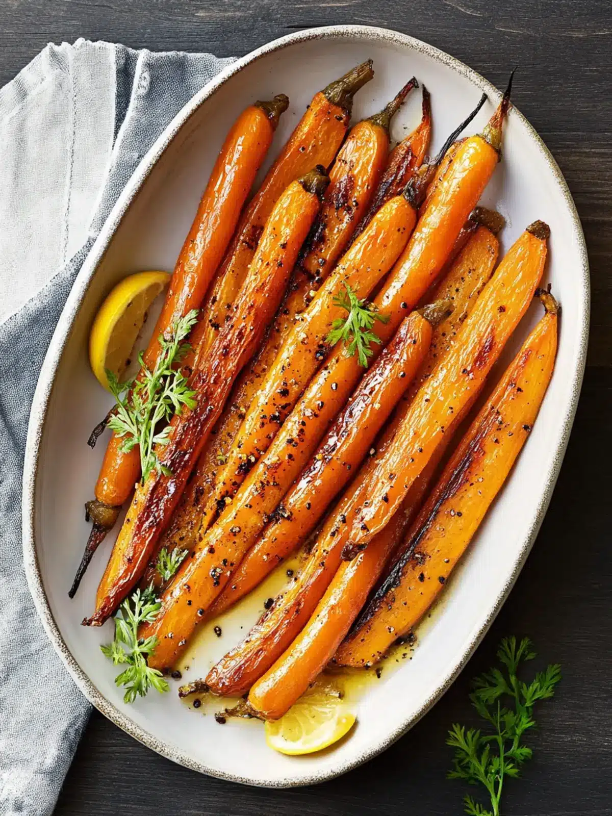 Lemon-Maple Roasted Carrots: Your New Favorite Vegan Side! 3 Lemon-Maple Roasted Carrots