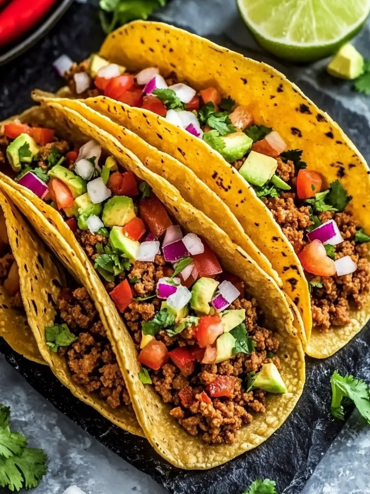 Ultimate Vegetarian Ground Beef Tacos for Flavorful Fun Tonight 3 Ultimate Vegetarian Ground Beef Tacos for Flavorful Fun
