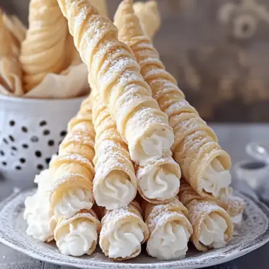 Irresistible Mom's Cream Horns with Customizable Fillings 9 Mom’s Cream Horns