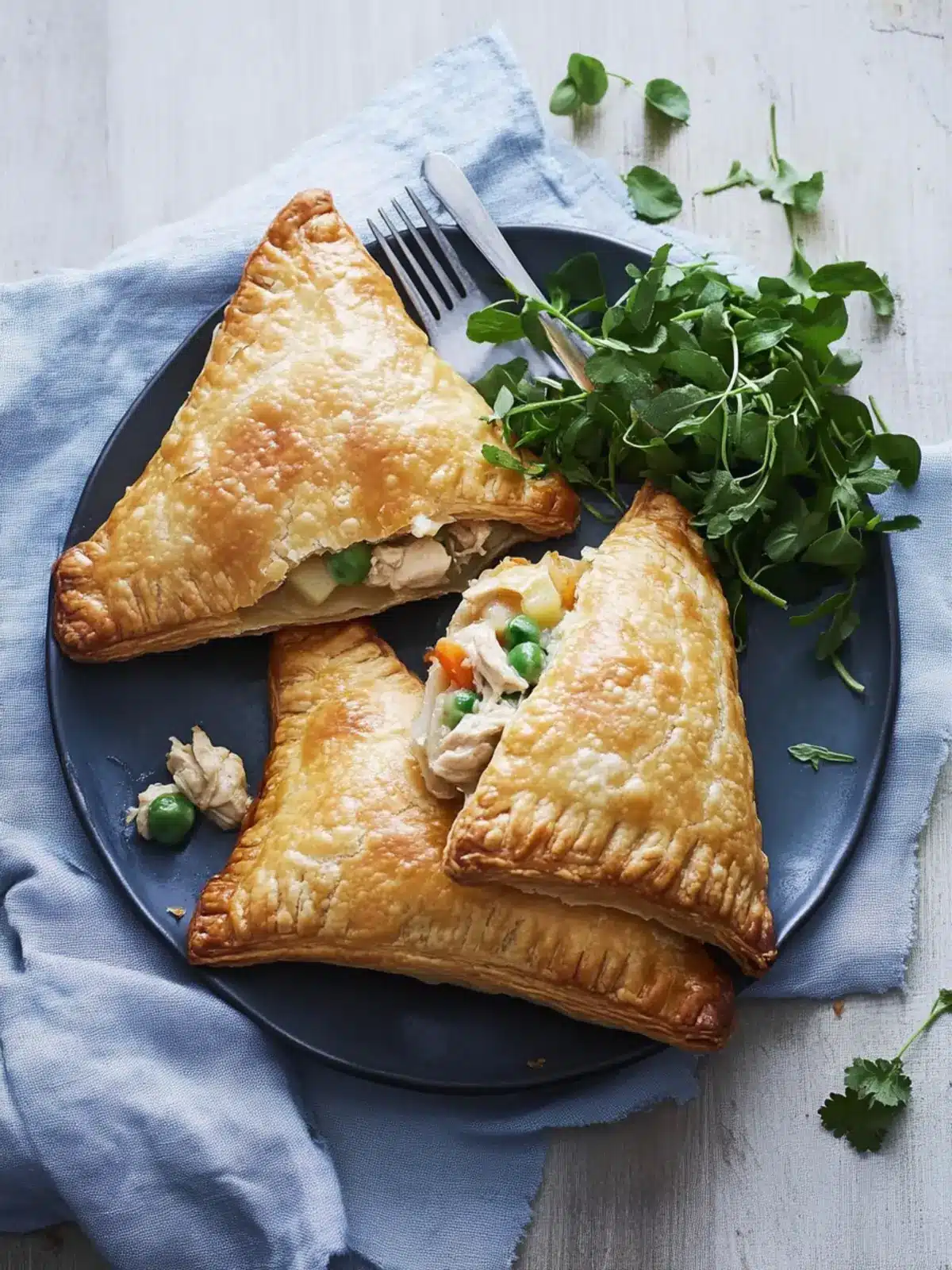 Savory Chicken Pot Pie Turnovers for Cozy Comfort Nights 3 Chicken Pot Pie Turnovers