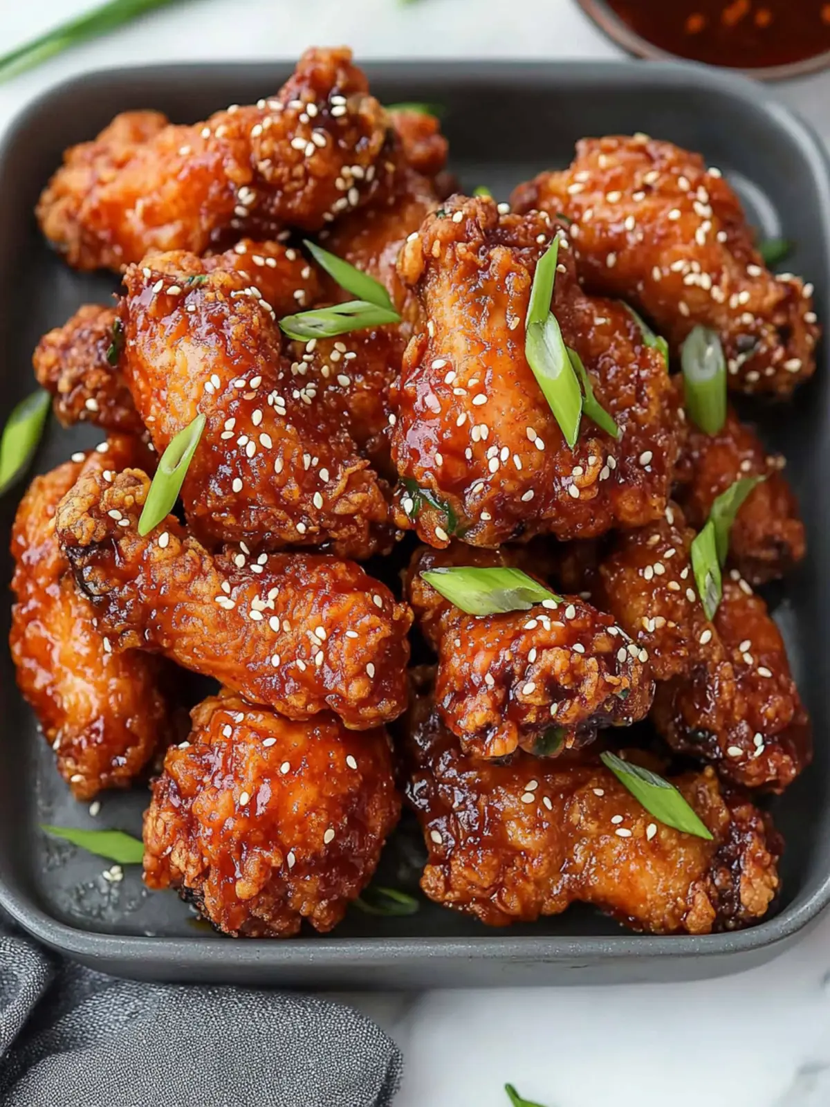 Crispy Korean Fried Chicken Dakgangjeong That Impresses Every Time 3 Crispy Korean Fried Chicken (Dakgangjeong)