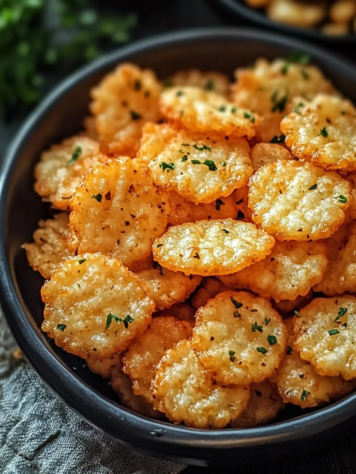 Cheesy Garlic Ritz Bits Snacks: The Ultimate Snack Upgrade 4 Cheesy Garlic Ritz Bits Snacks
