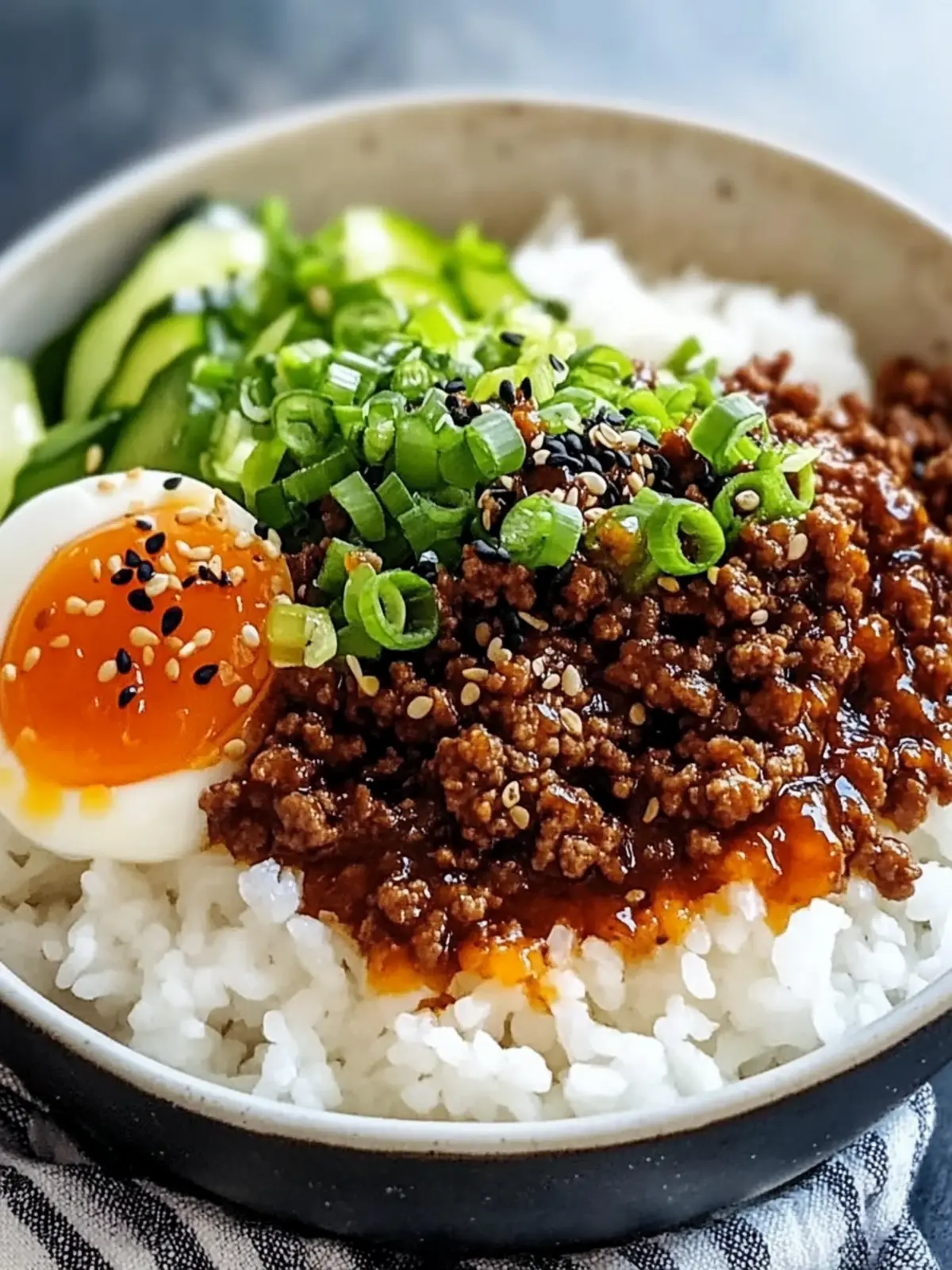 Spicy Ground Beef Hot Honey Bowl for a Sweet Dinner Twist 2 Ground Beef Hot Honey Bowl