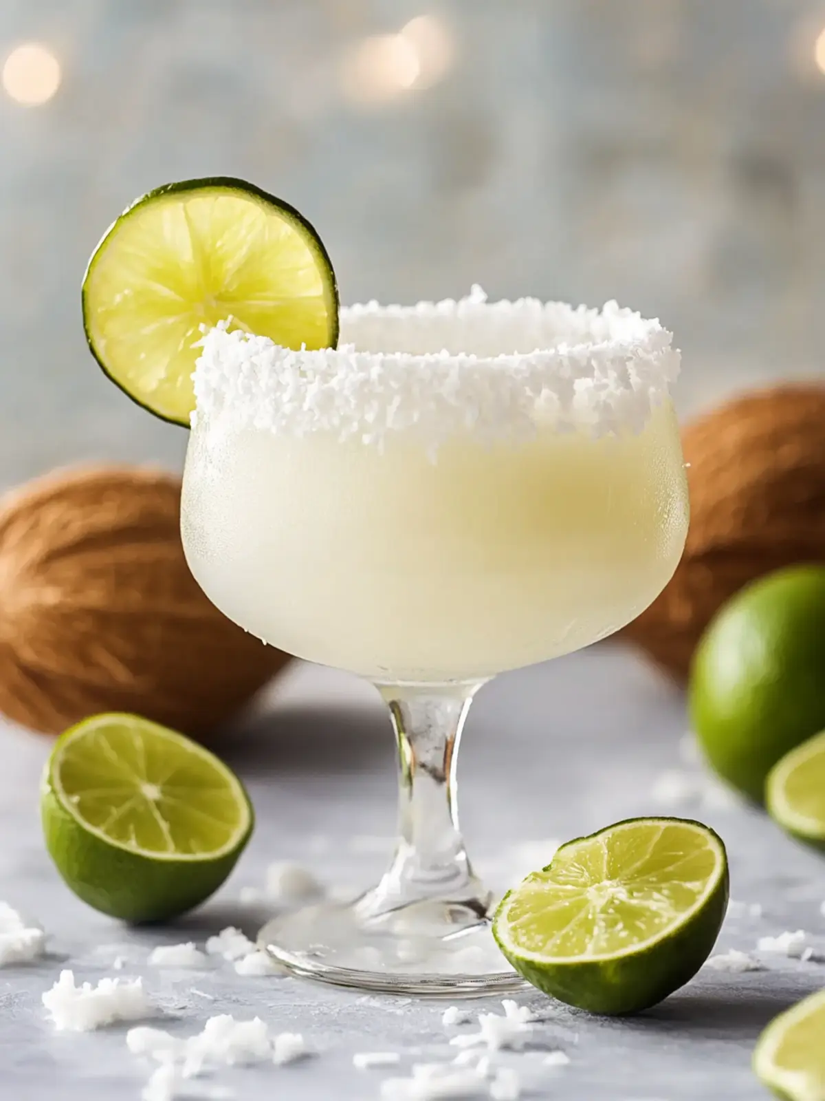 Delight in a Creamy Coconut Margarita for Instant Paradise 4 Coconut Margarita