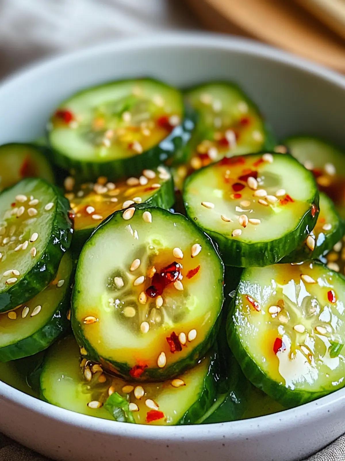 Easy Asian Cucumber Salad That's Fresh, Crunchy, and Quick! 2 Easy Asian Cucumber Salad