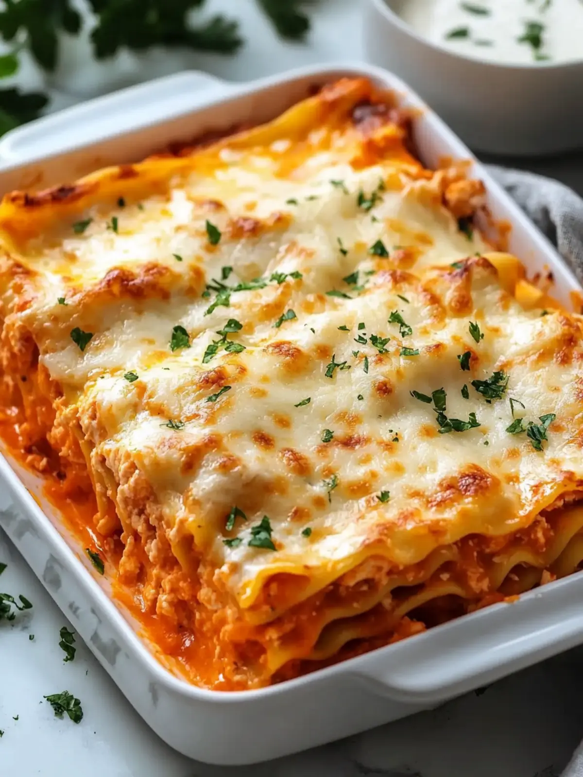 Cheesy Buffalo Ranch Chicken Lasagna That Will Ignite Your Tastebuds 2 Cheesy Buffalo Ranch Chicken Lasagna