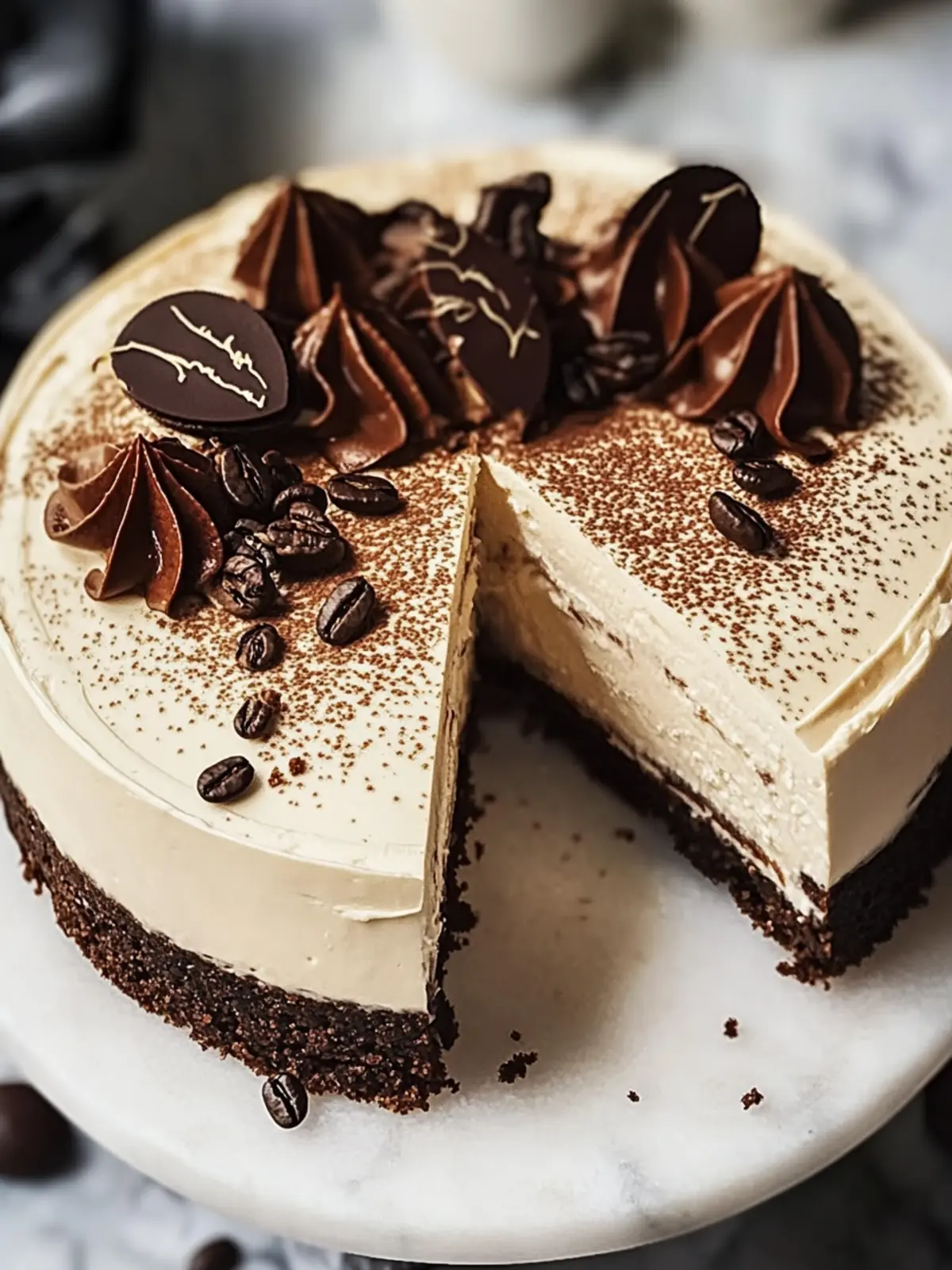 Cold Brew Coffee Cheesecake: Indulge in This Creamy Delight 3 Cold Brew Coffee Cheesecake