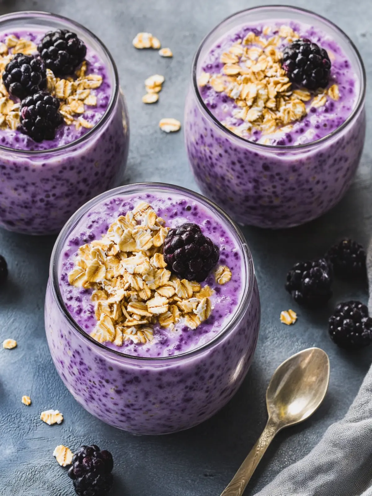 Delicious Ube Overnight Oats for a Vibrant Breakfast Boost 2 UBE Overnight Oats