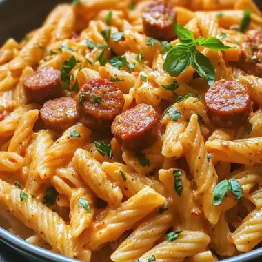 One-Pot Creamy Spicy Cajun Sausage Pasta for Cozy Nights 9 One-Pot Creamy Spicy Cajun Sausage Pasta