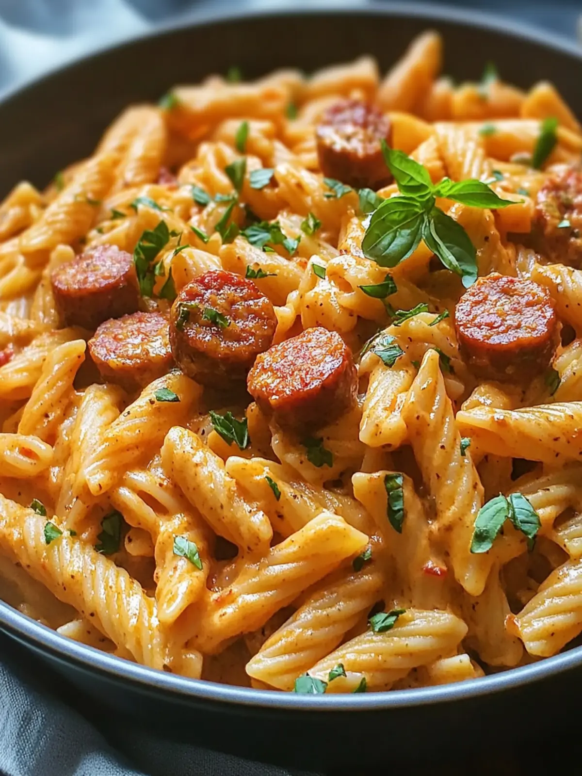 One-Pot Creamy Spicy Cajun Sausage Pasta for Cozy Nights 5 One-Pot Creamy Spicy Cajun Sausage Pasta