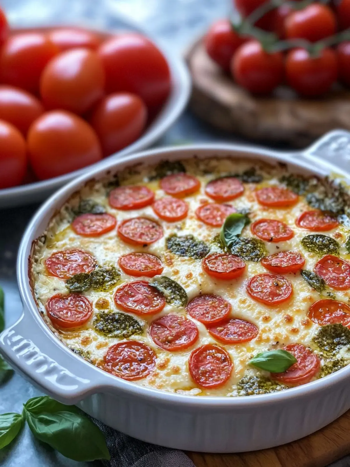 Irresistibly Easy 3 Ingredient Warm Caprese Dip Recipe 4 Easy 3 Ingredient Warm Caprese Dip