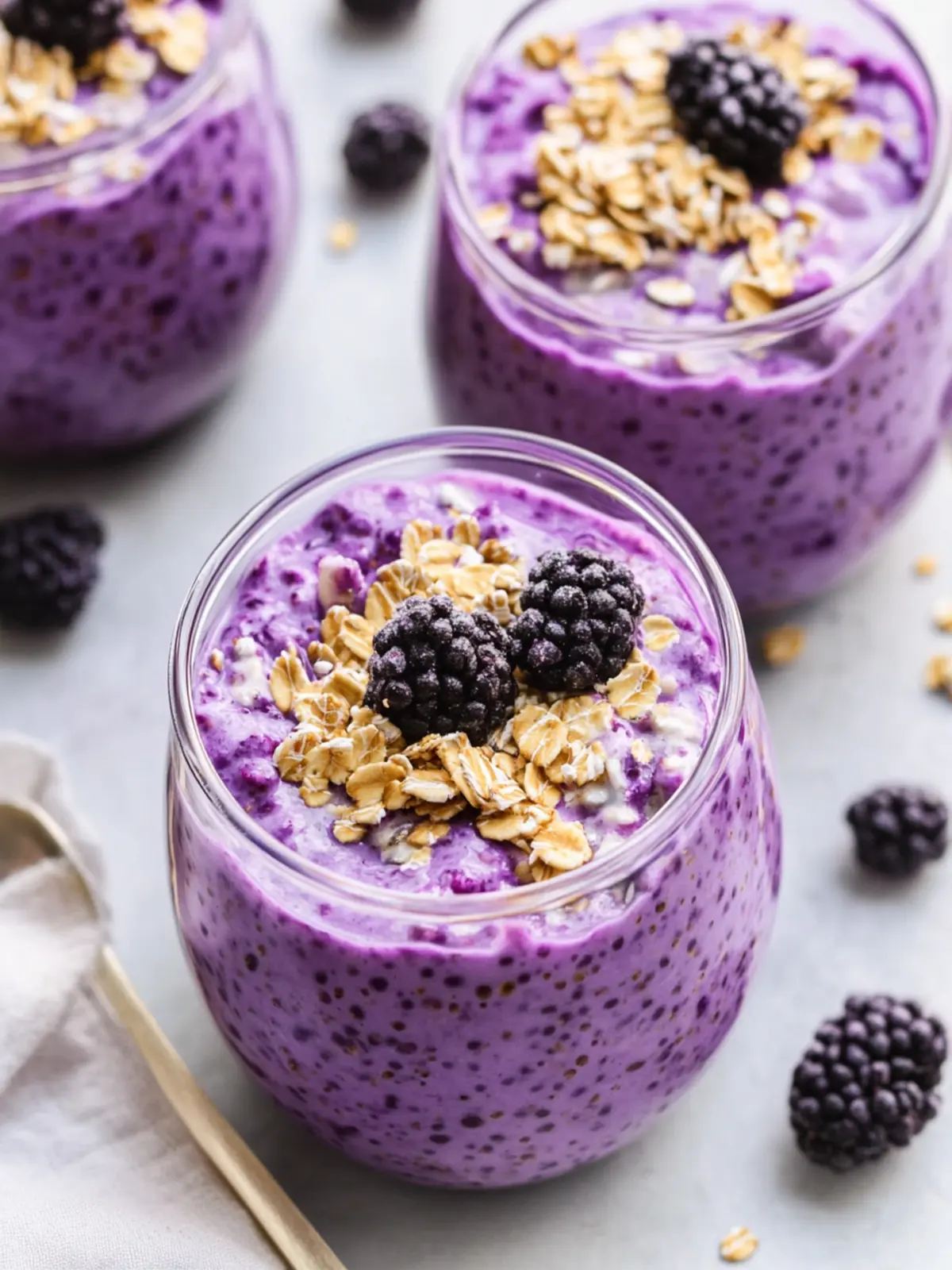 Delicious Ube Overnight Oats for a Vibrant Breakfast Boost 5 UBE Overnight Oats