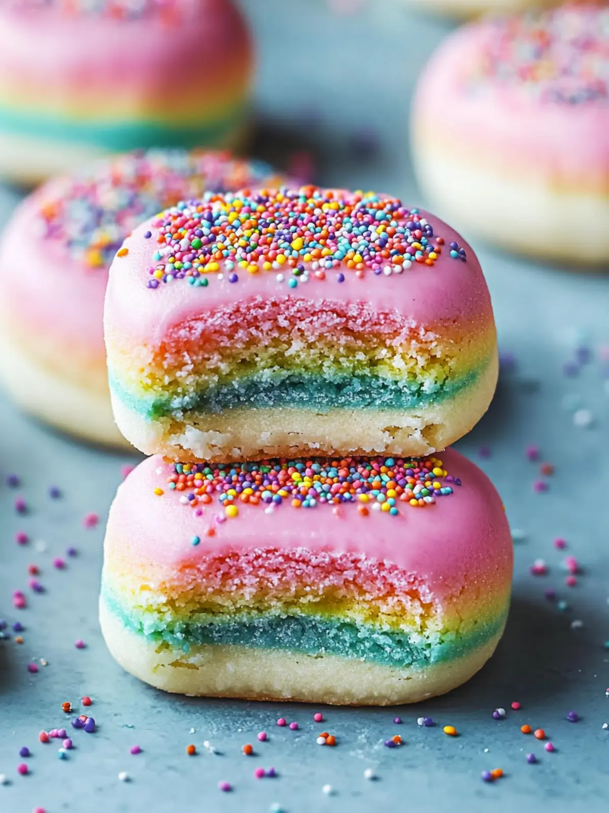Vibrant Italian Rainbow Cookies: A Vegan Delight to Savor 5 Italian Rainbow Cookies