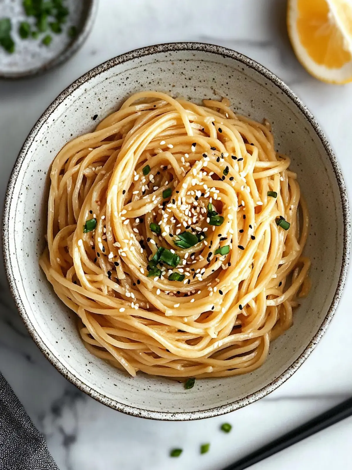Easy Garlic Sesame Noodles: 15-Minute Comfort Food Delight 4 Garlic Sesame Noodles