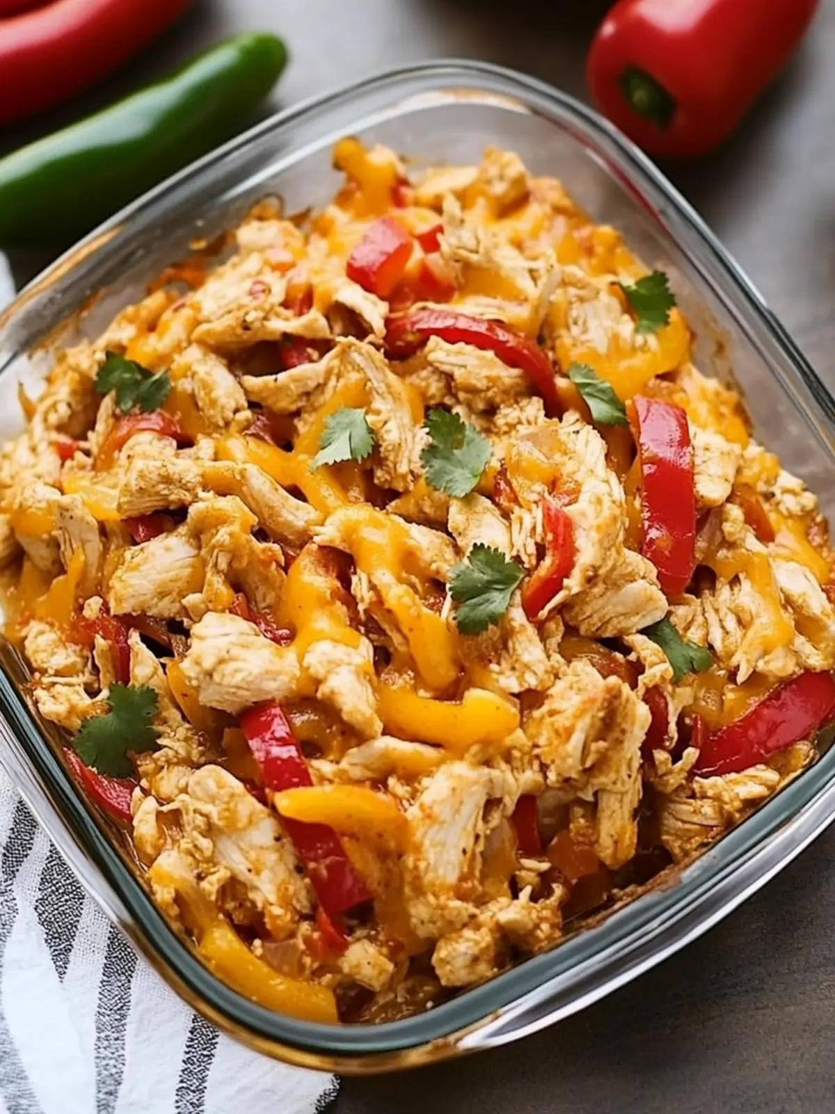 Savor the Easy Chicken Fajita Casserole Everyone Loves 3 Chicken Fajita Casserole