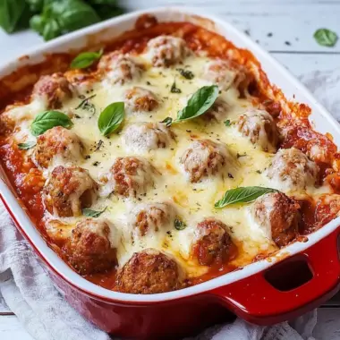 Meatball Parmesan Casserole: A Low-Carb Family Favorite 9 Meatball Parmesan Casserole