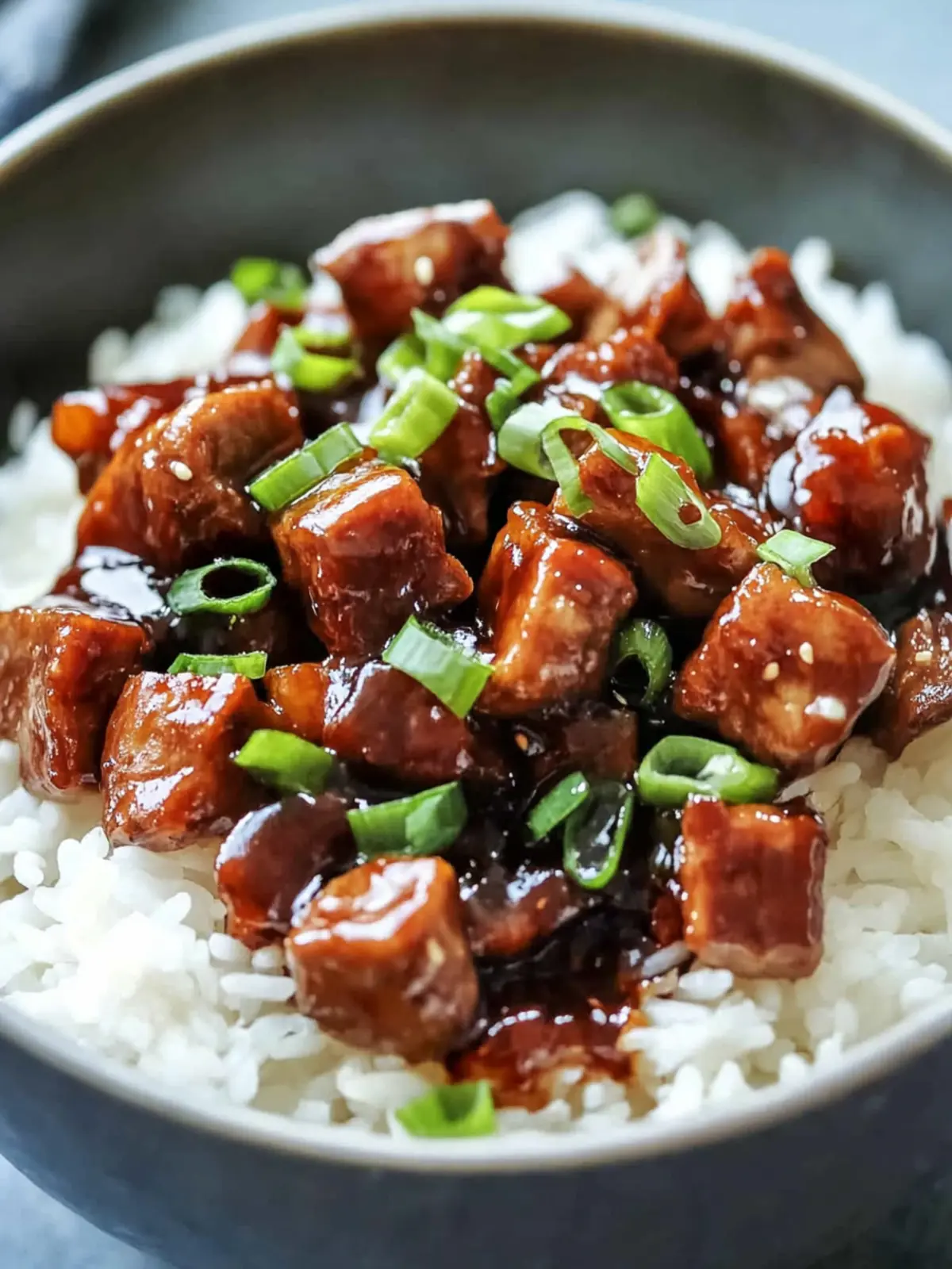Sweet Caramelized Pork with Rice for Ultimate Comfort Food 3 Sweet caramelized pork with rice