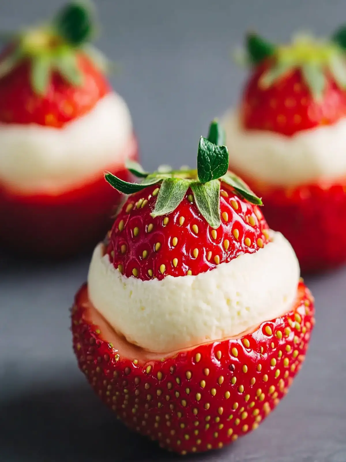 Cheesecake Stuffed Strawberries: Your Easy Summer Treat 4 Cheesecake Stuffed Strawberries
