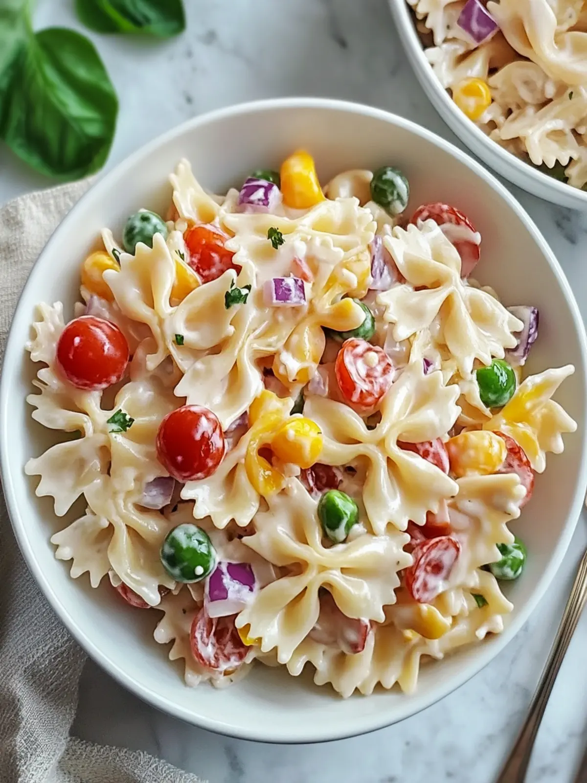 Delicious Creamy Bow Tie Pasta Salad for Every Occasion 2 Delicious Creamy Bow Tie Pasta Salad for Every Occasion