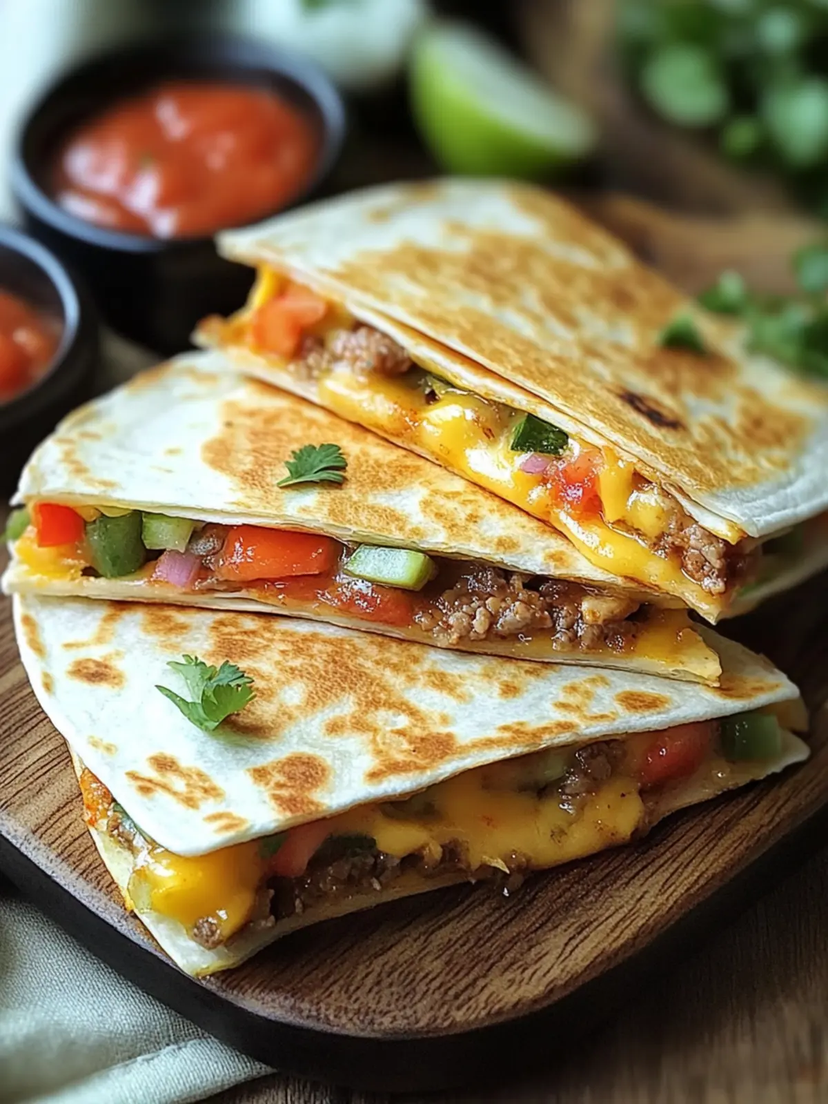 Smashburger Quesadillas: Quick Comfort Food Ready in 20 Minutes 4 Smashburger Quesadillas