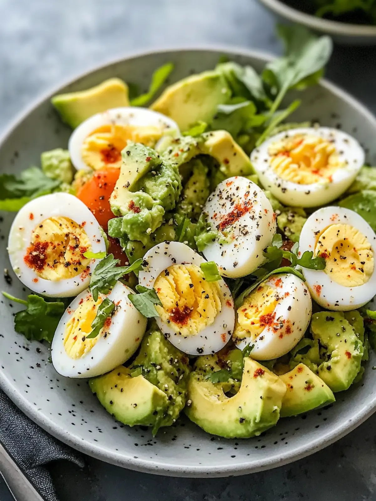 Creamy Avocado Egg Salad Ready in Just 10 Minutes! 4 Avocado Egg Salad