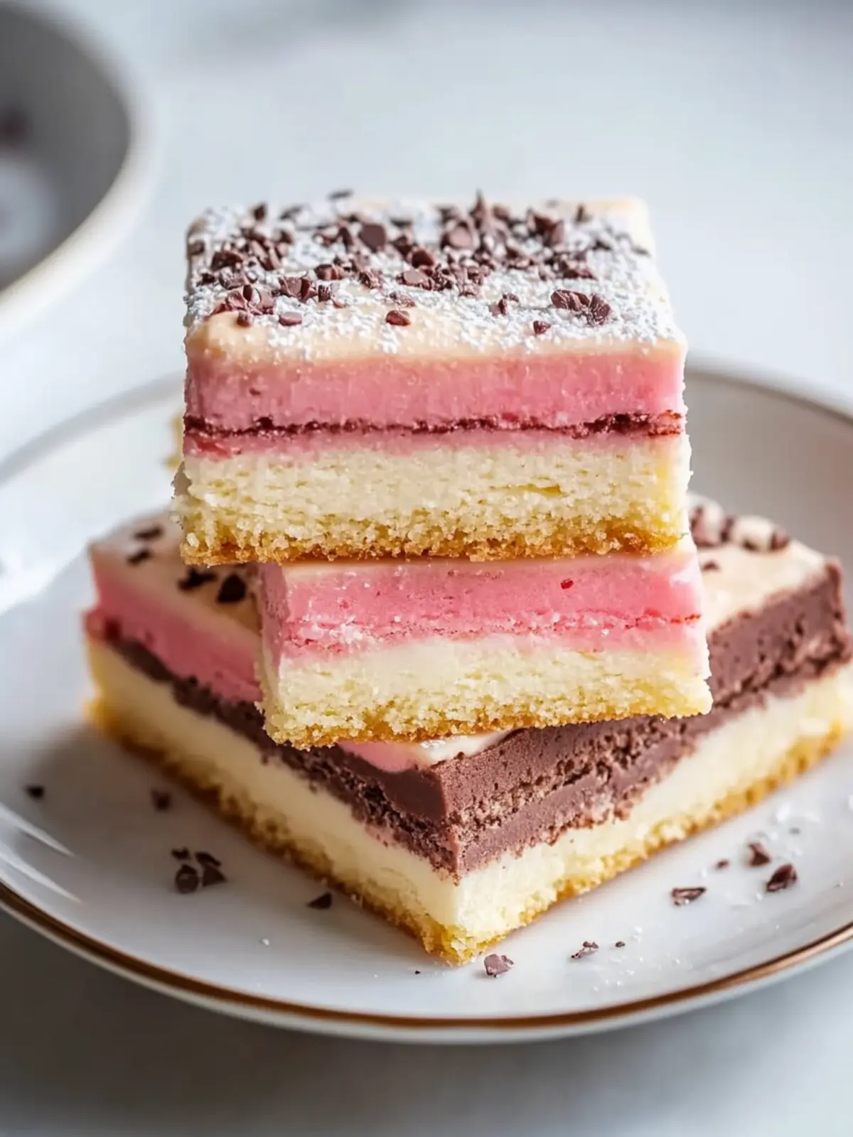 Neapolitan Layered Cookies: A Fun Flavor Adventure Awaits 2 Neapolitan Layered Cookies