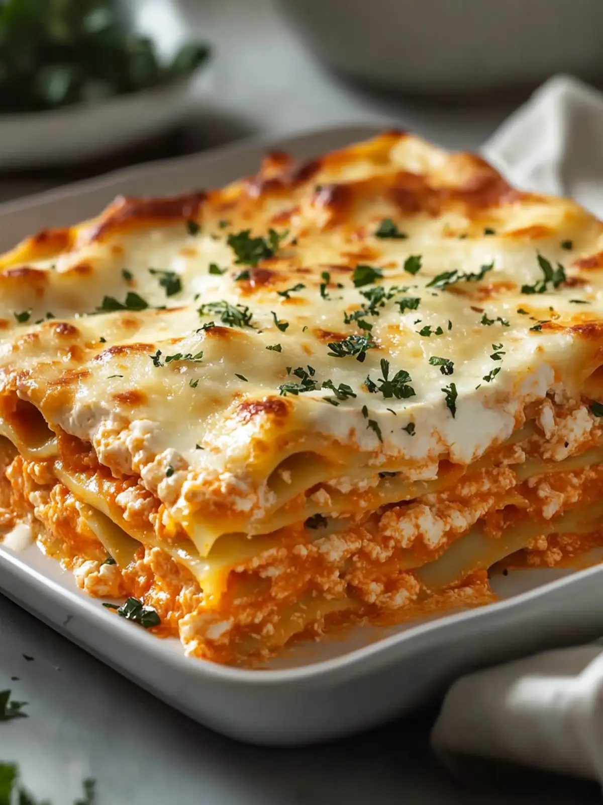 Cheesy Buffalo Ranch Chicken Lasagna That Will Ignite Your Tastebuds 4 Cheesy Buffalo Ranch Chicken Lasagna