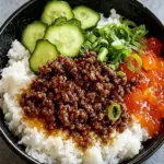 Spicy Ground Beef Hot Honey Bowl for a Sweet Dinner Twist 92 Ground Beef Hot Honey Bowl