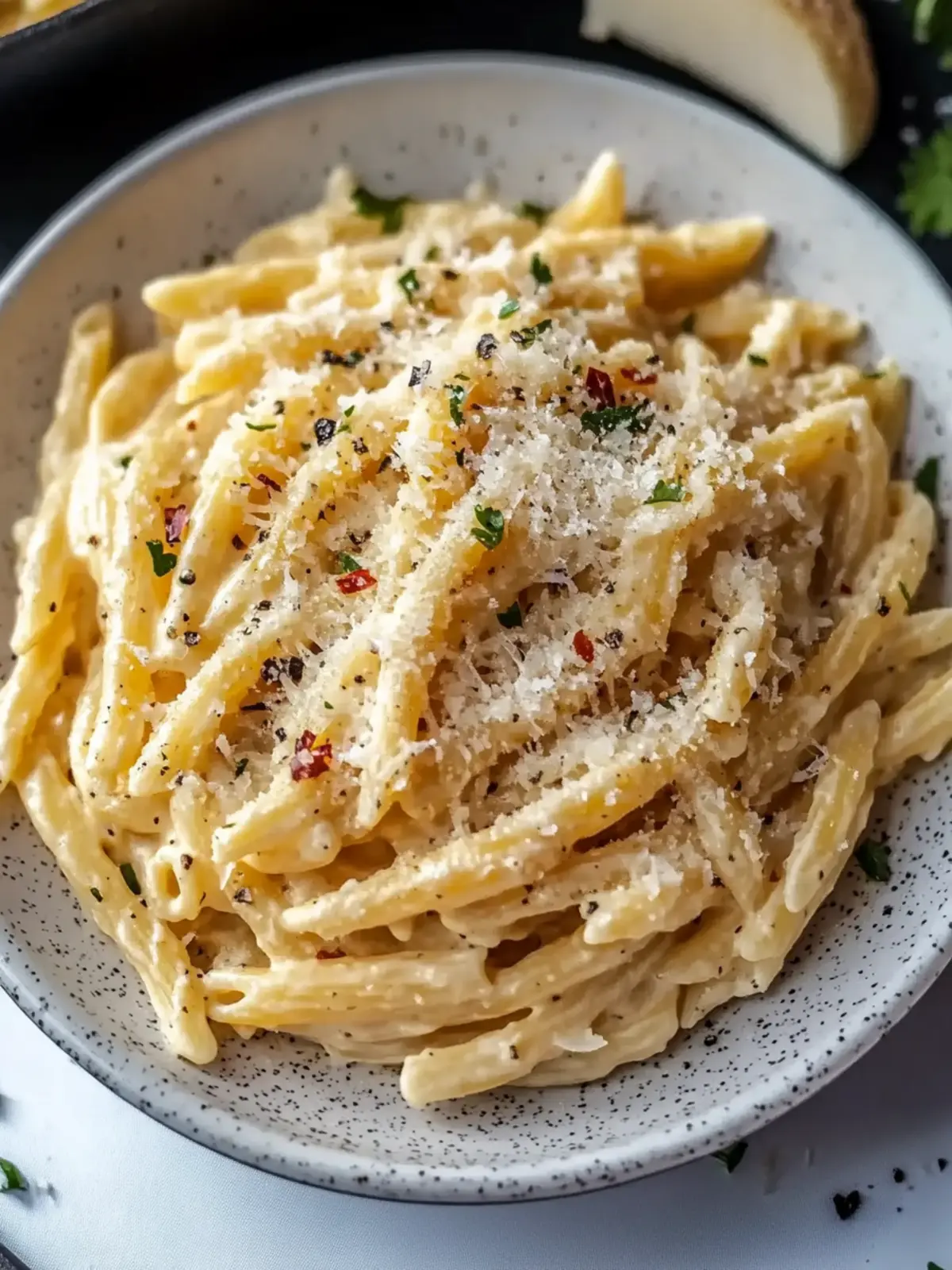 One Pot Creamy Garlic Pasta that’ll Make Weeknight Cooking Easy 3 One Pot Creamy Garlic Pasta