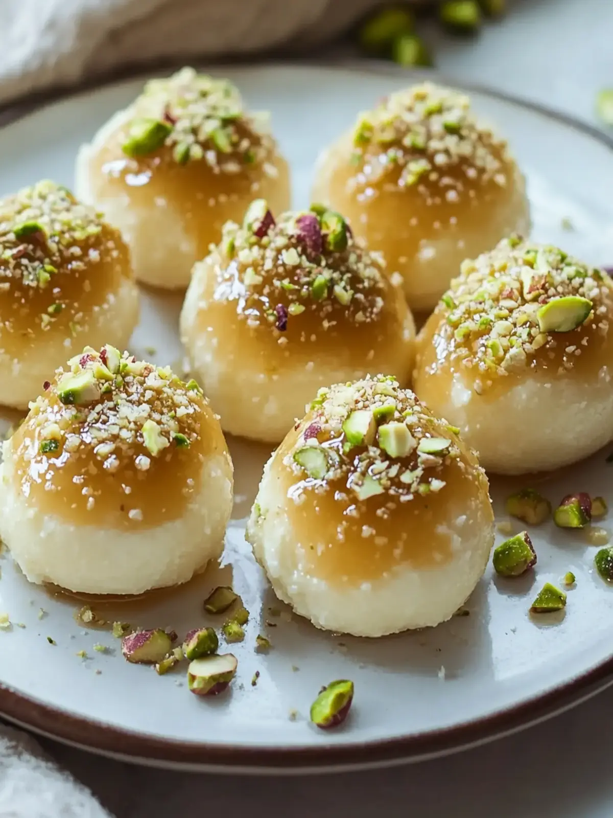 Delightful Ricotta Pistachio Honey Bites for Sweet Tooth Cravings 2 Ricotta Pistachio Honey Bites