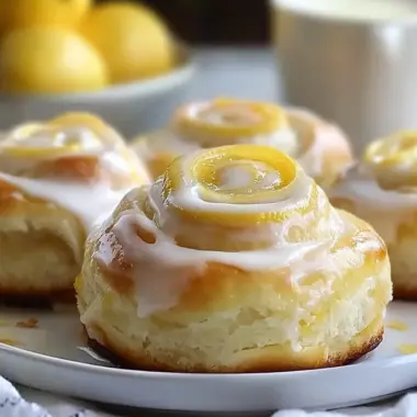 Fluffy Lemon Rolls That Brighten Your Breakfast Vibes 9 Lemon Rolls