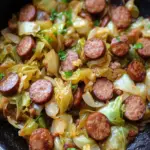 Savory Easy Sausage & Cabbage Dinner Skillet in 15 Minutes 83 Easy Sausage & Cabbage Dinner Skillet