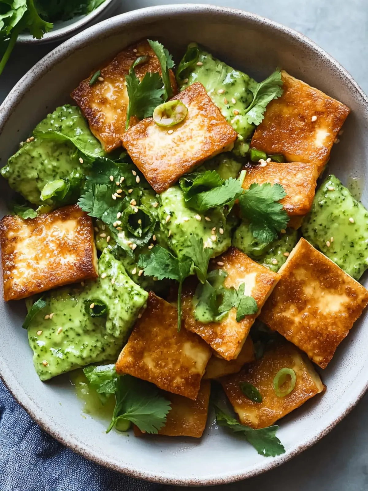 Crispy Green Goddess Tofu: A Flavorful Weeknight Delight 3 Crispy Green Goddess Tofu