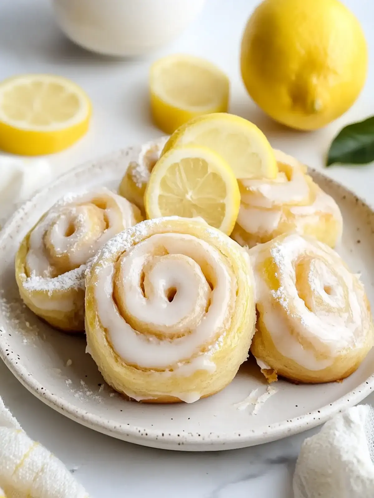 Fluffy Lemon Rolls That Brighten Your Breakfast Vibes 4 Lemon Rolls