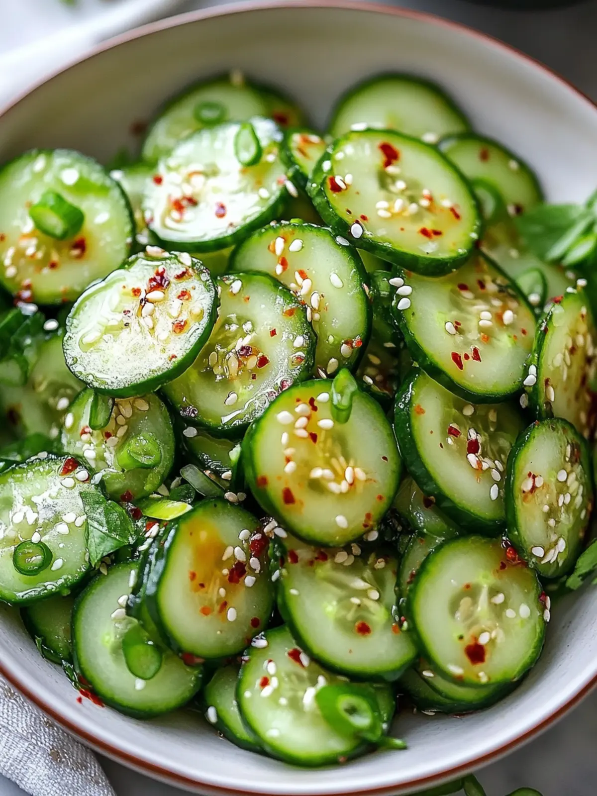 Korean Cucumber Salad: Your Quick Refreshing Summer Side! 2 Korean Cucumber Salad