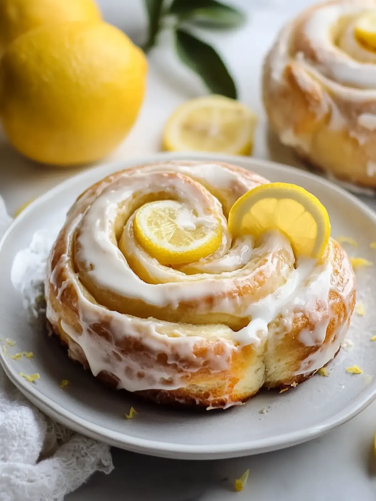 Fluffy Lemon Rolls That Brighten Your Breakfast Vibes 3 Lemon Rolls