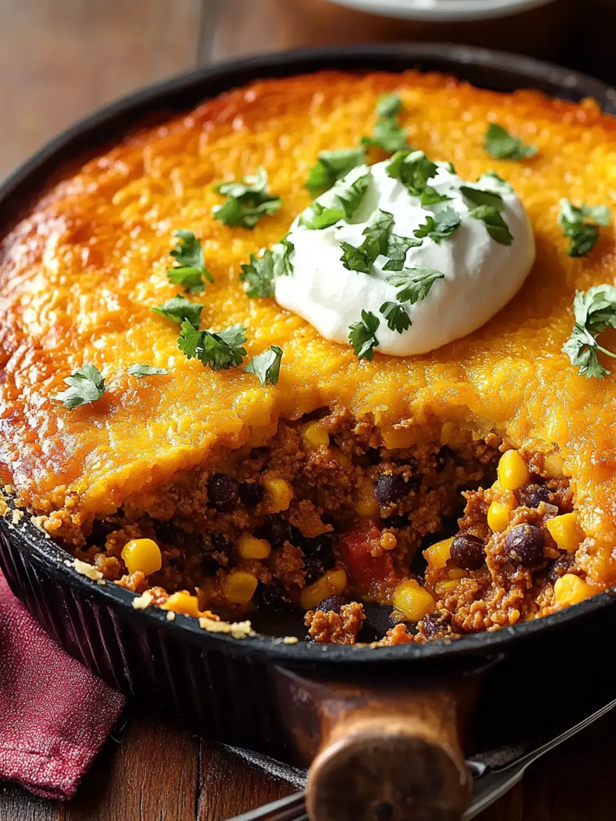 Savory Texas Tamale Pie: Comfort Food with a Twist 2 Texas Tamale Pie