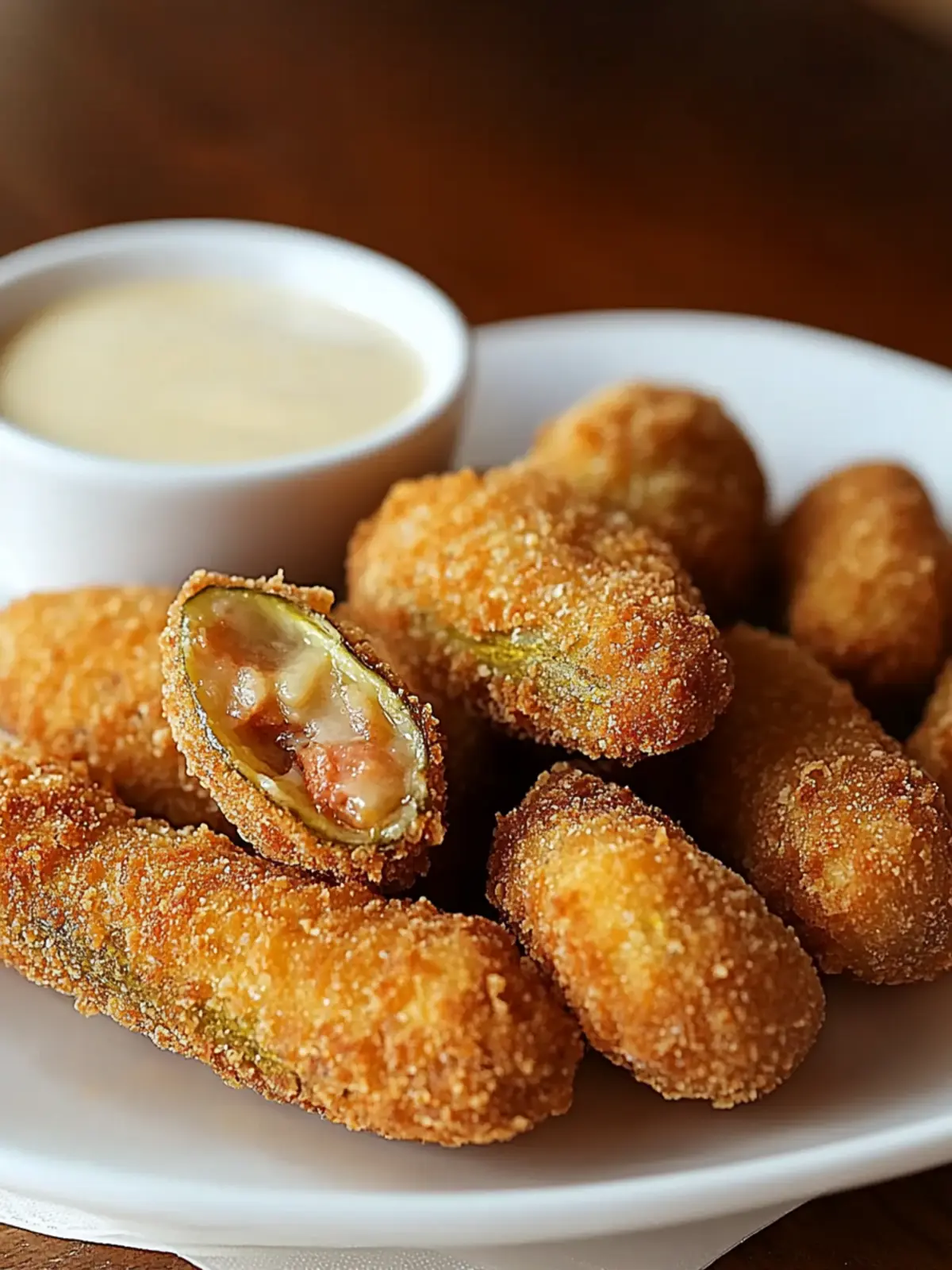 Crispy Stuffed Fried Pickles: Your New Favorite Game Day Snack 5 Stuffed Fried Pickles