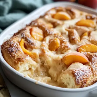 Irresistible Homemade Peach Cobbler Cinnamon Rolls Recipe 10 Homemade Peach Cobbler Cinnamon Rolls