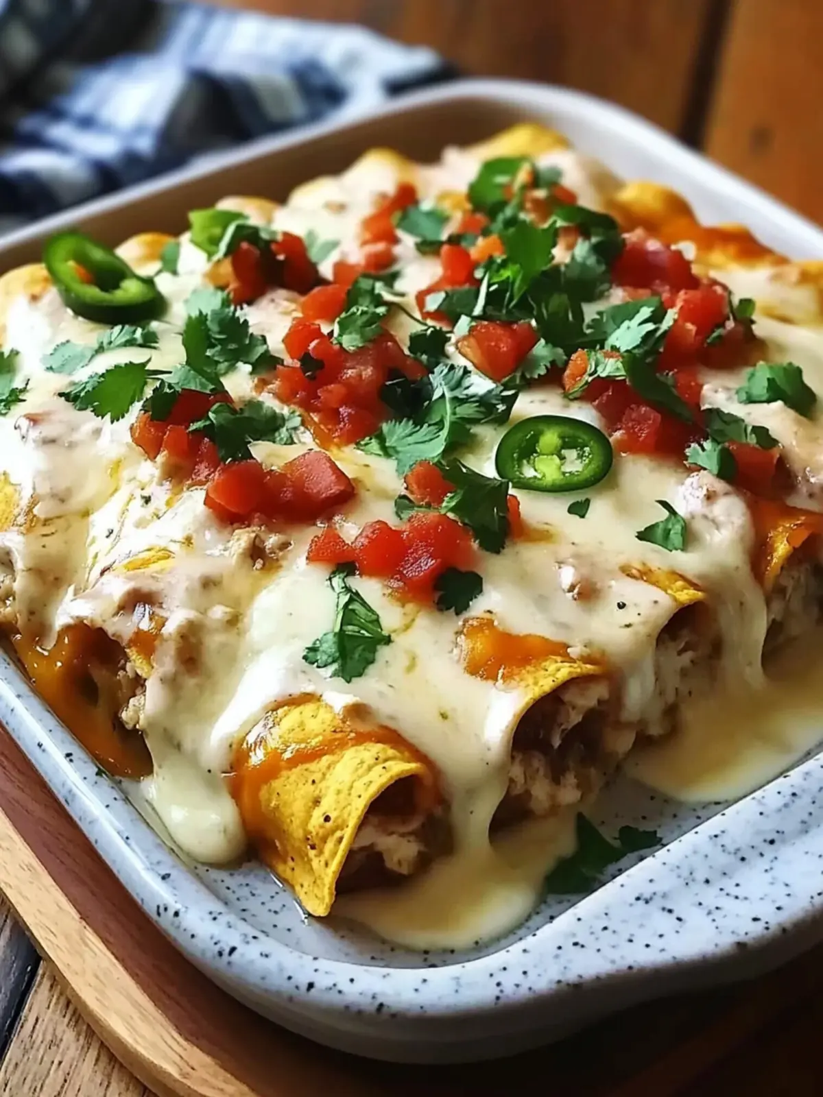 Jalapeño Popper Cheesy Chicken Enchiladas You’ll Crave Tonight 2 Jalapeño Popper Cheesy Chicken Enchiladas