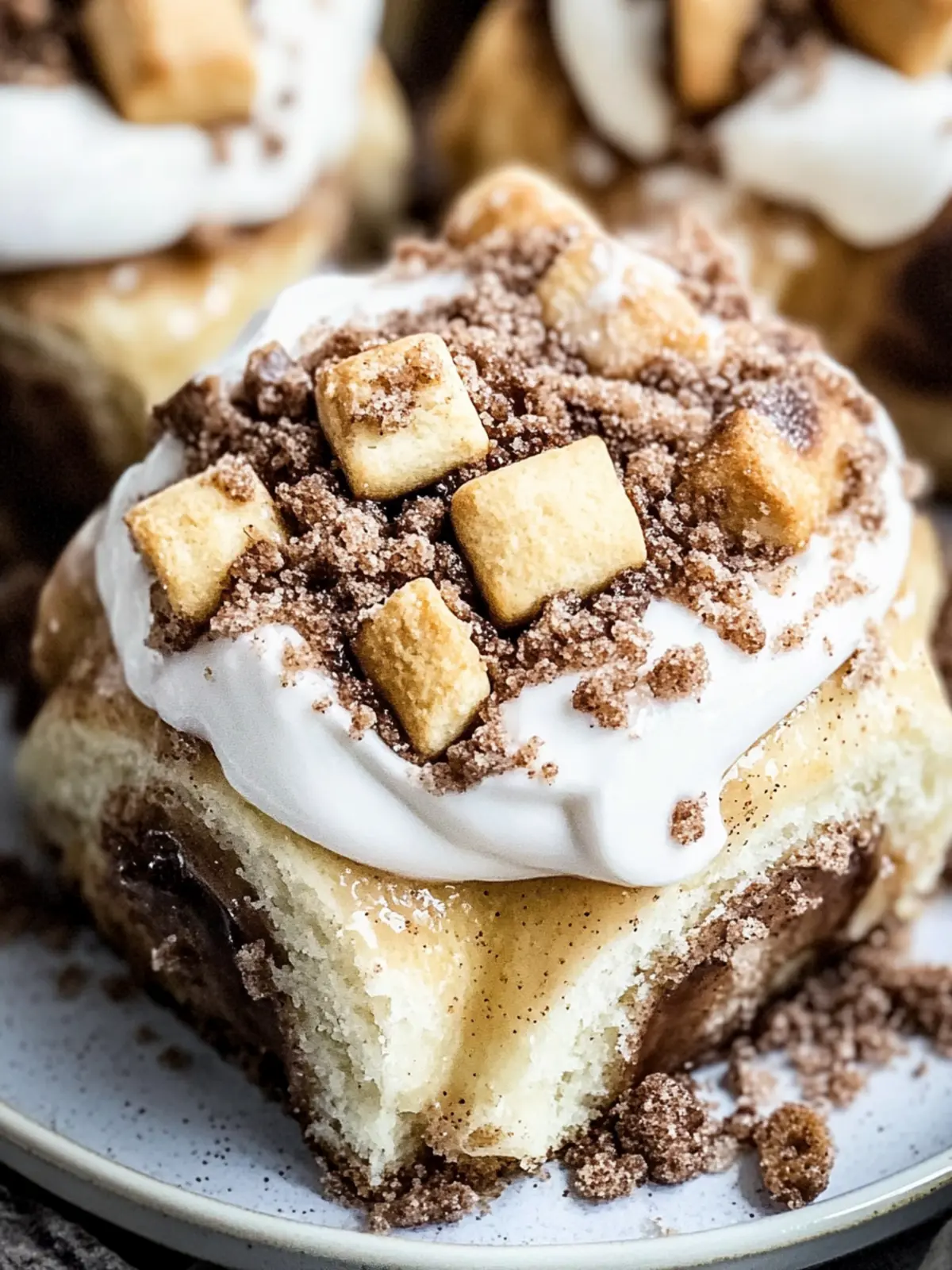 Gooey S'mores Cinnamon Rolls That Bring Campfire Joy Home 2 S’mores Cinnamon Rolls