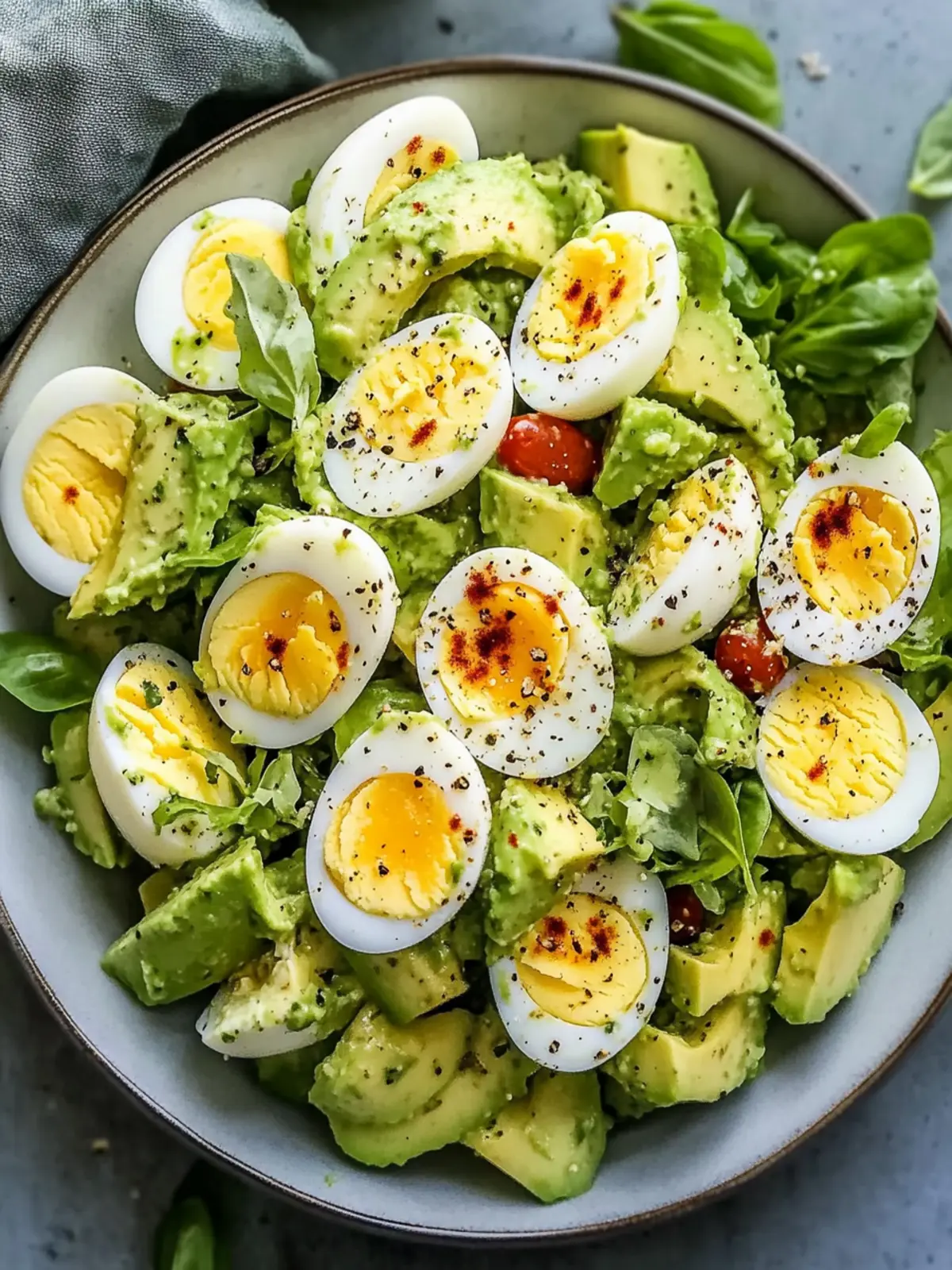 Creamy Avocado Egg Salad Ready in Just 10 Minutes! 5 Avocado Egg Salad