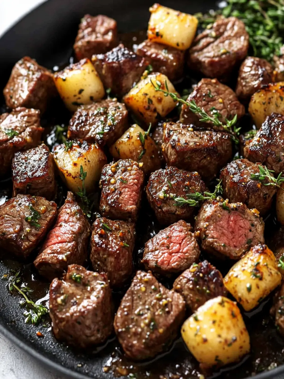 Savor Garlic Butter Steak Bites Recipe for Quick Dinner Bliss 3 Garlic Butter Steak Bites Recipe