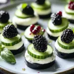 Delicious Blackberry-Cucumber Caprese Bites for Summer Fun 8 Blackberry-Cucumber Caprese Bites