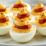 Savory Hot Dog Deviled Eggs for a Fun Twist on Tradition 12 Hot Dog Deviled Eggs